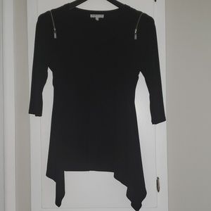 Asymmetrical black top